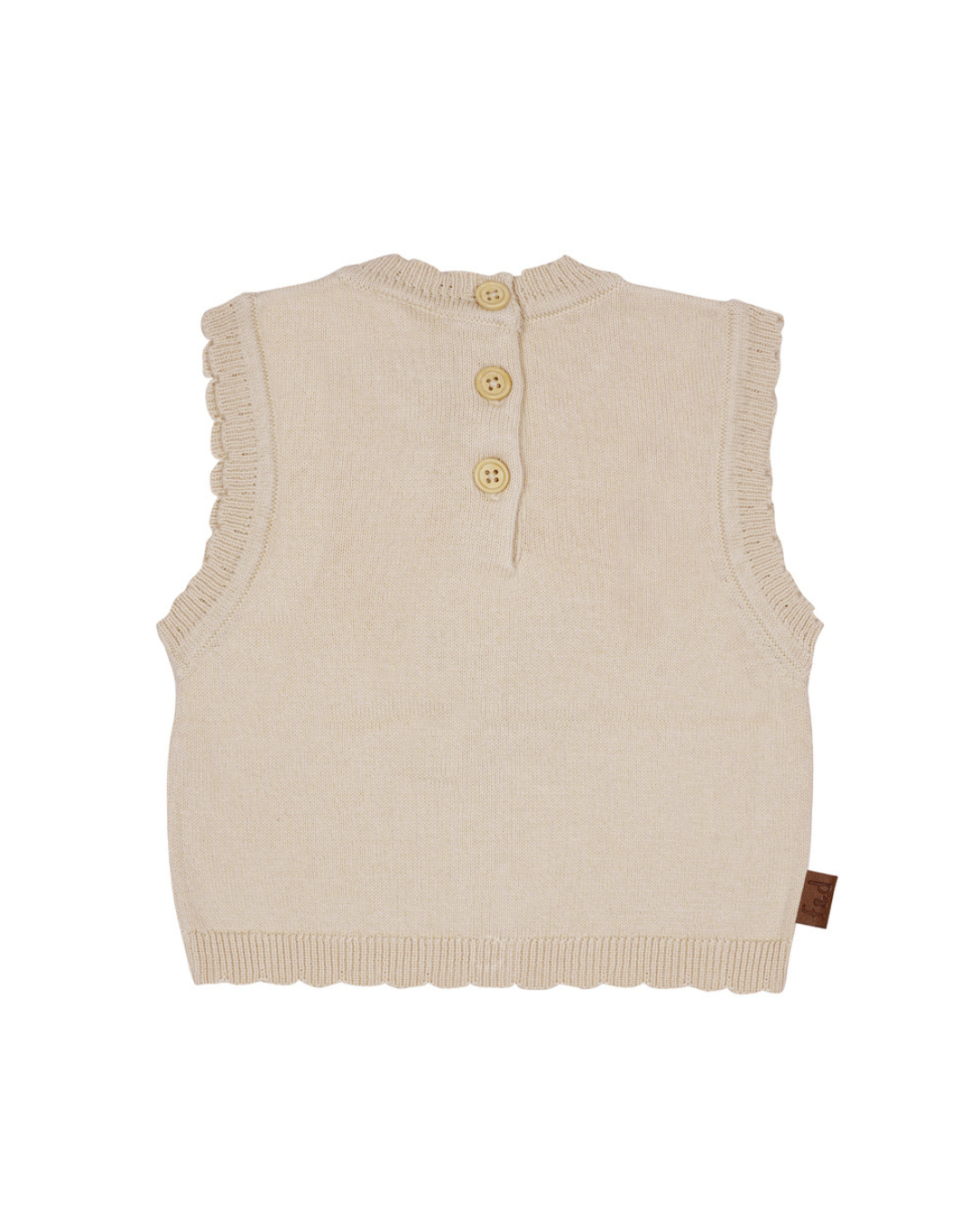 Knitted Spencer Cappuccino - Fijne Kleine