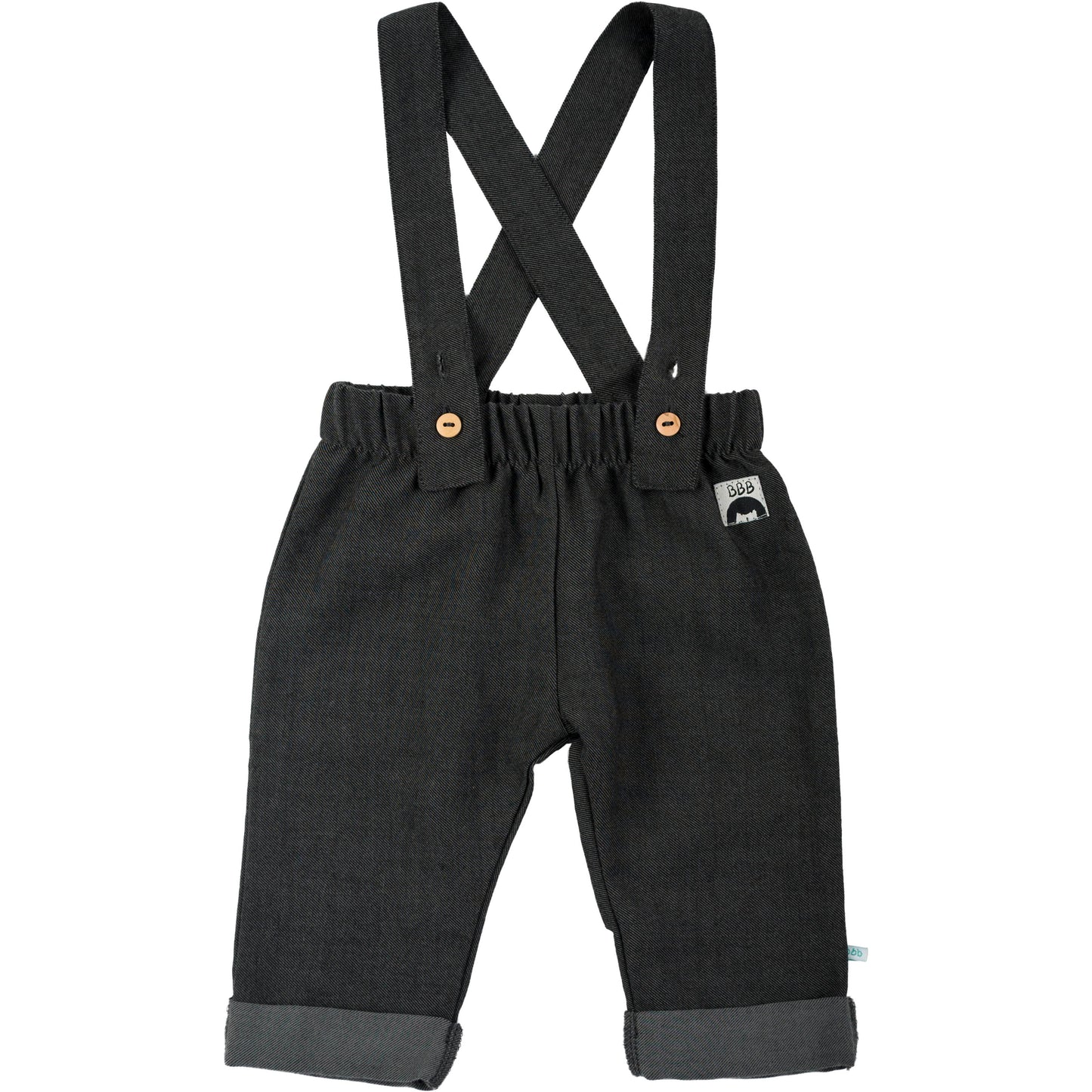 Twill Broek met Bretels