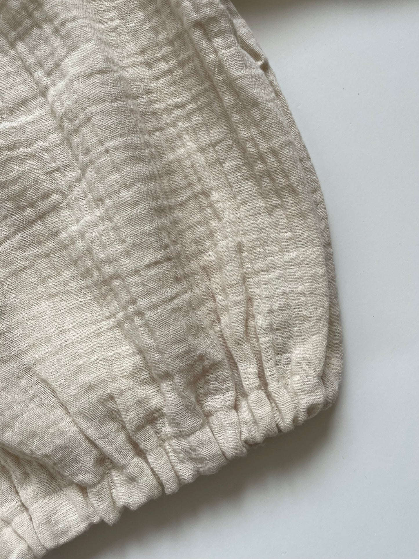 Blouse Oversized Mousseline Champagne - Fijne Kleine