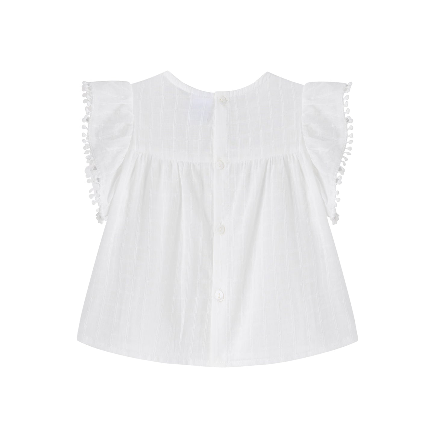 Blouse met ruches
