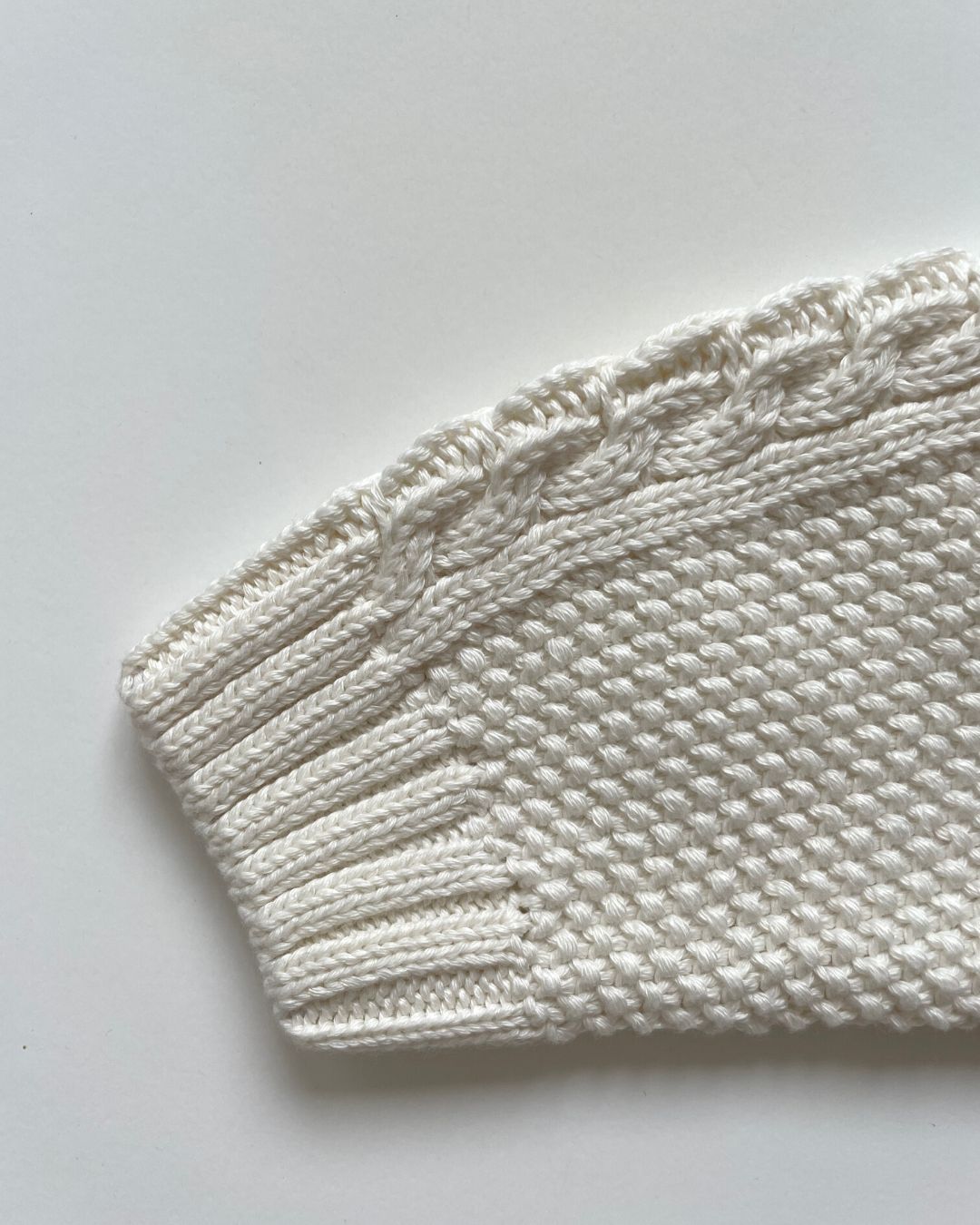 Kabel Gebreid Vest - Fijne Kleine