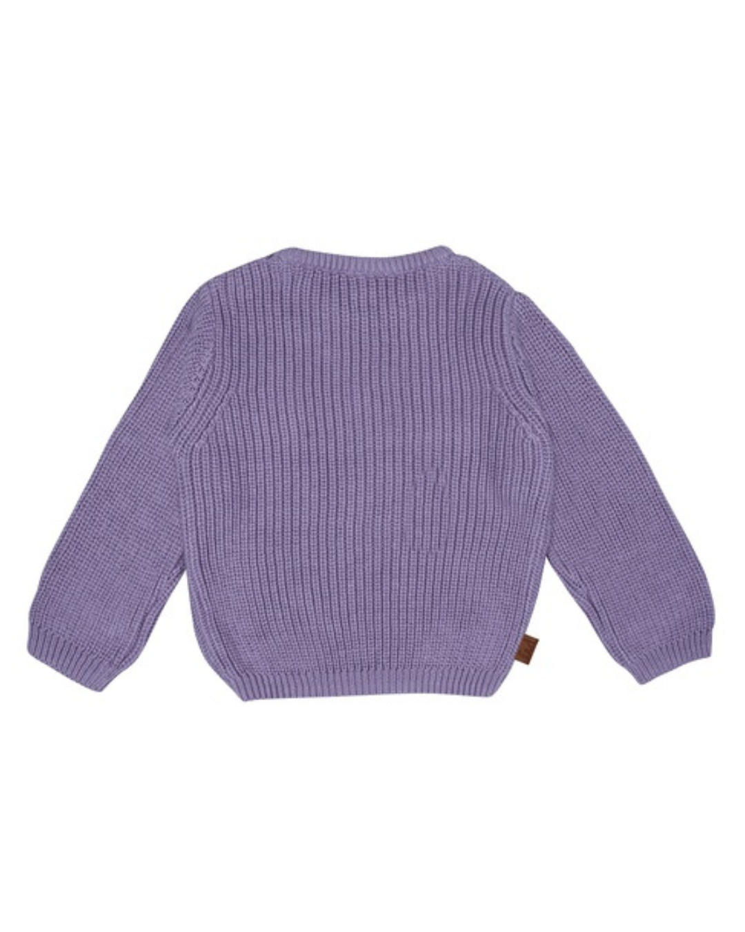 Oversized Knitted Sweater Mauve - Fijne Kleine