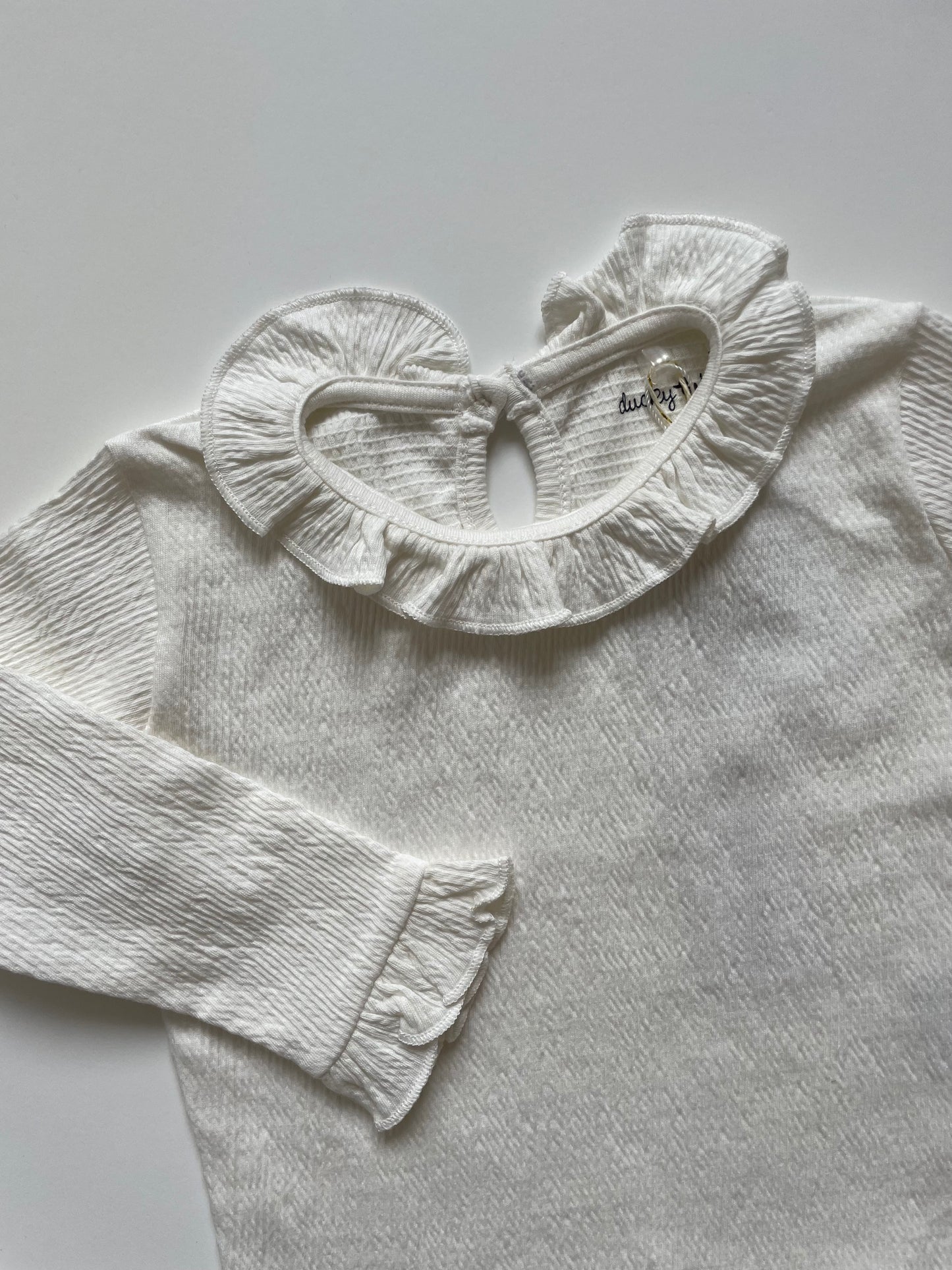 Blouse van Crinklestof