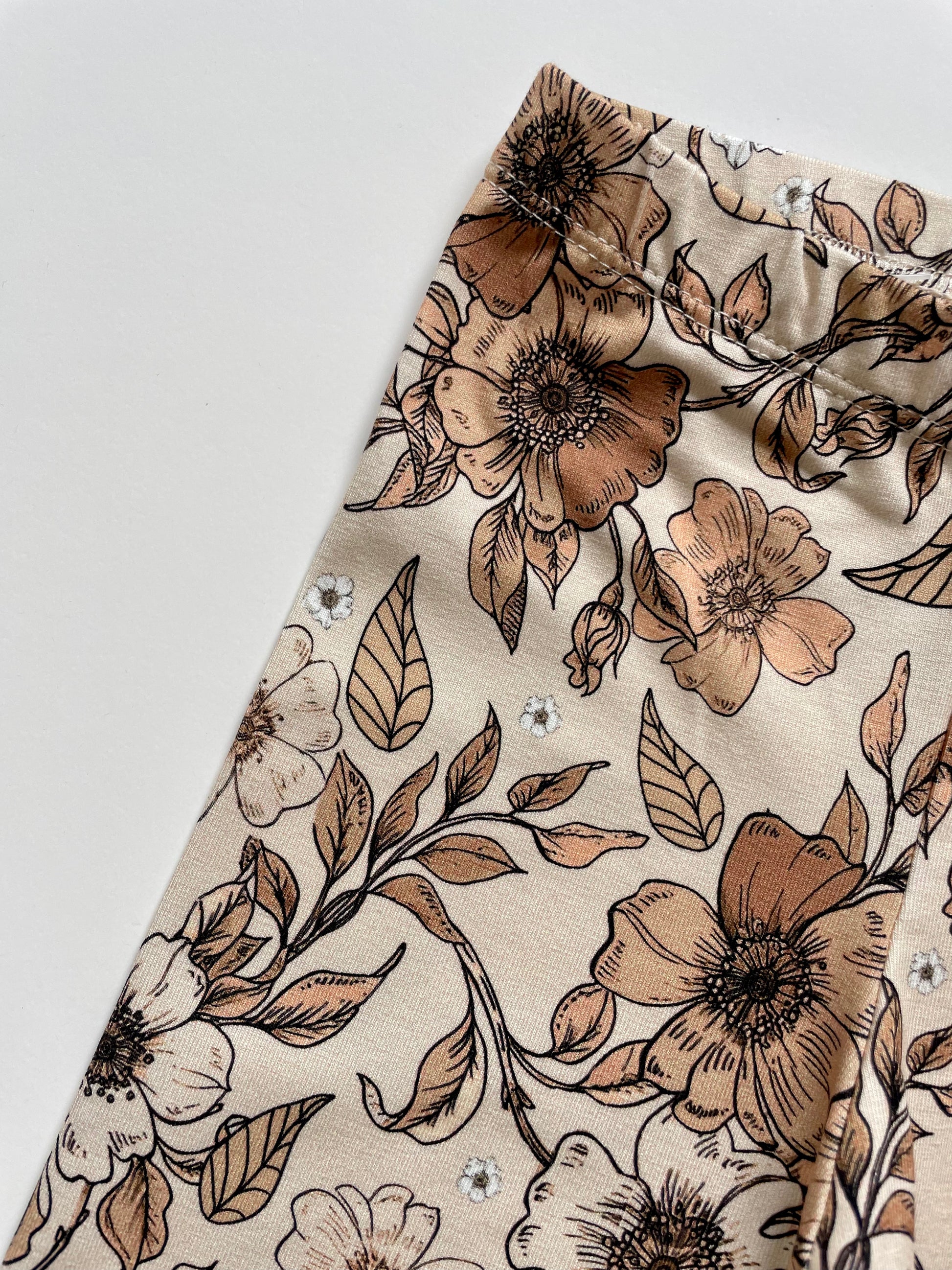 Flared Broek Herfstbloem - Fijne Kleine