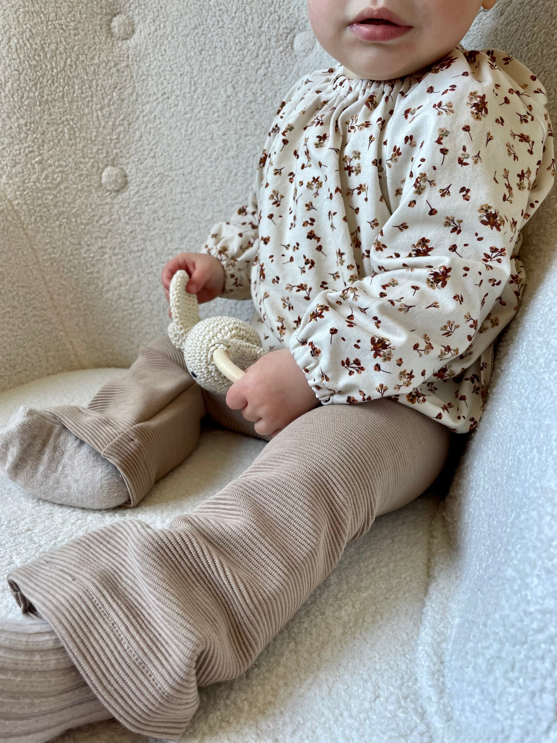 Flared Rib Broek - Fijne Kleine