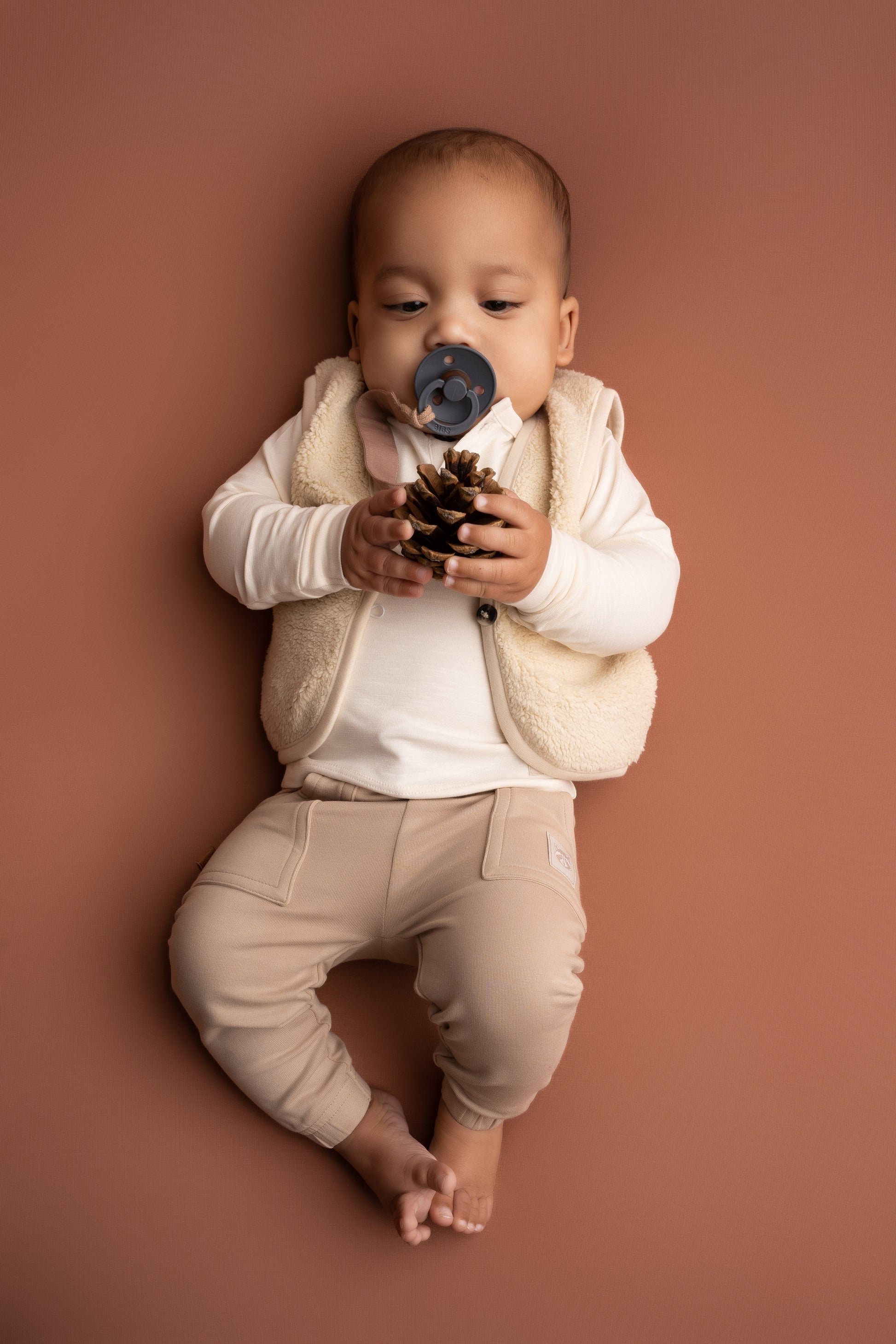 Raccoon Comfy Jogger Taupe - Fijne Kleine