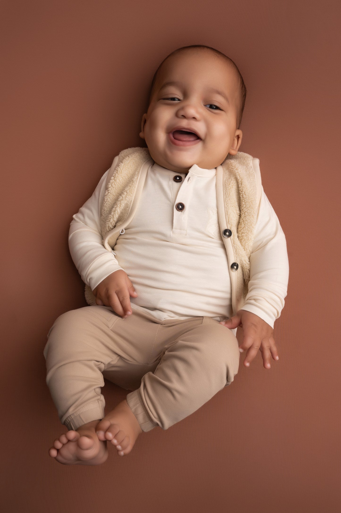 Raccoon Comfy Jogger Taupe - Fijne Kleine