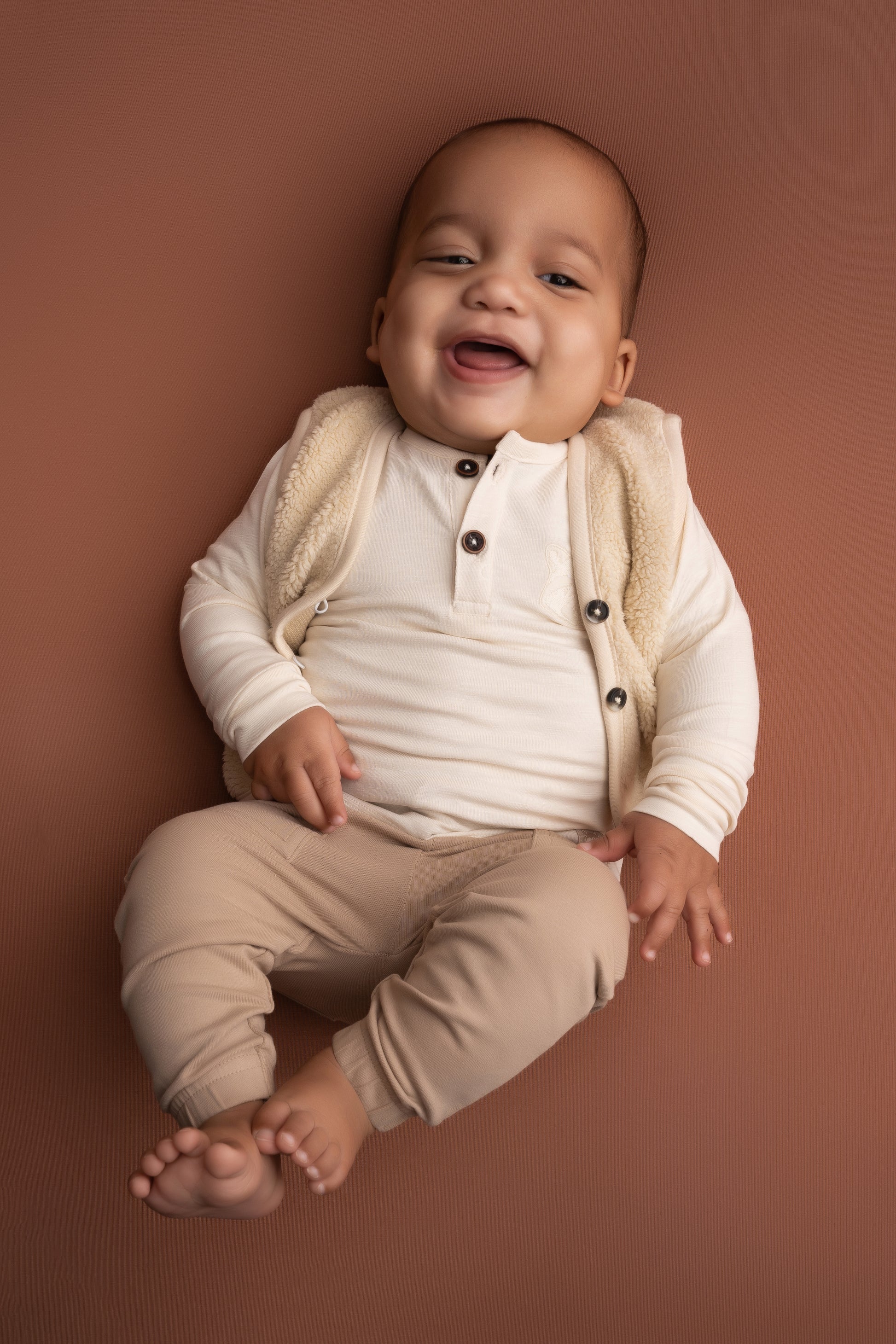 Raccoon Comfy Jogger Taupe - Fijne Kleine