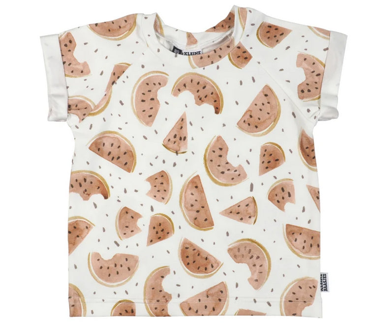 Raglan Shirt Meloen - Fijne Kleine