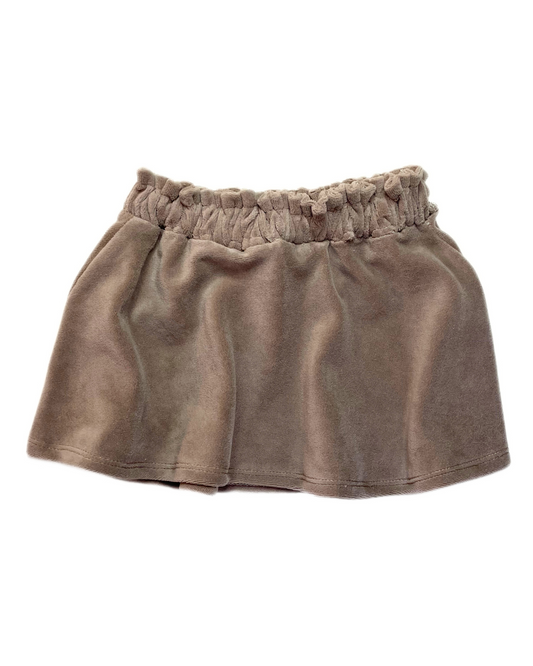 Rok Velvet Beige