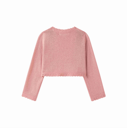 Fijn gebreide bolero