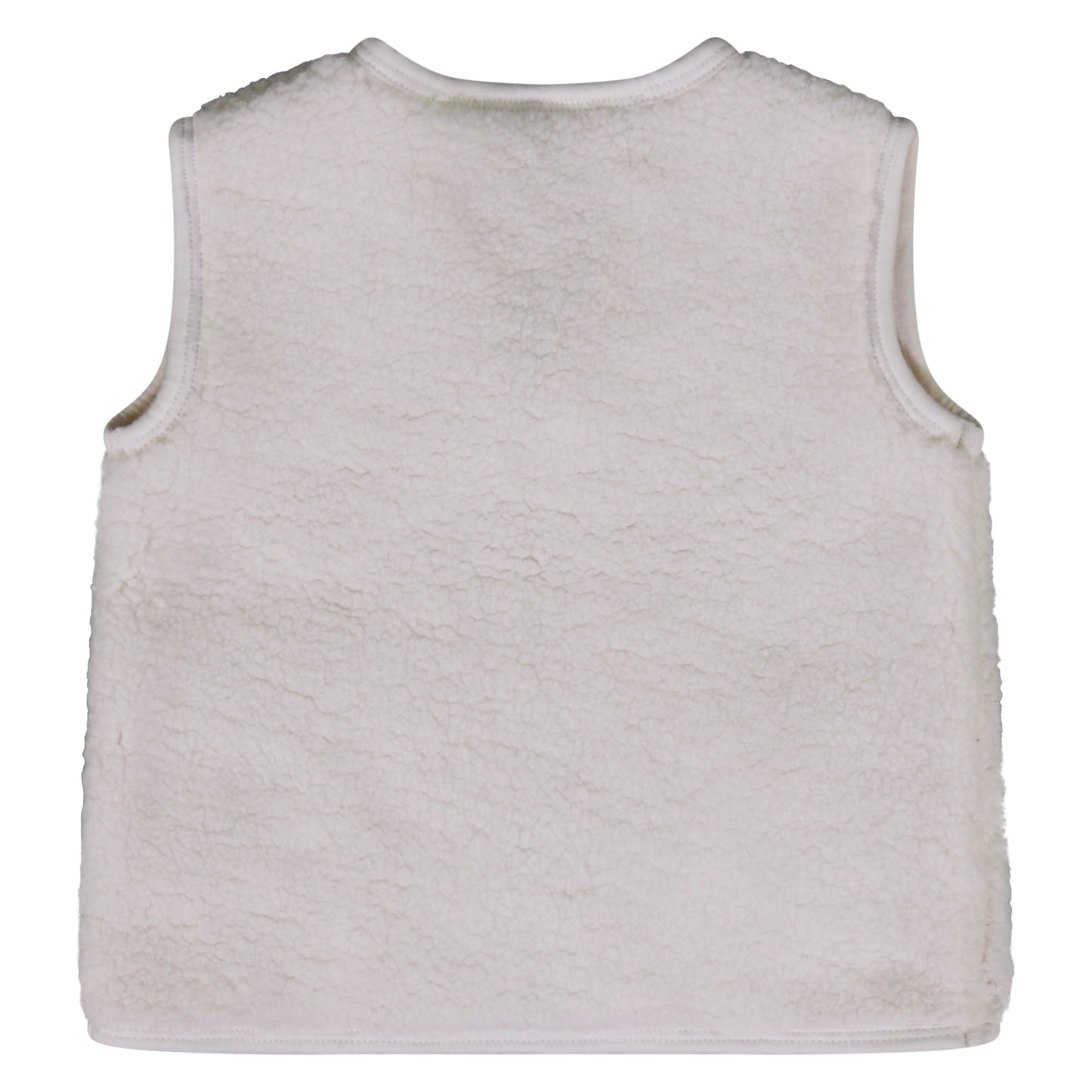 Teddy Gilet met Zakken - Fijne Kleine