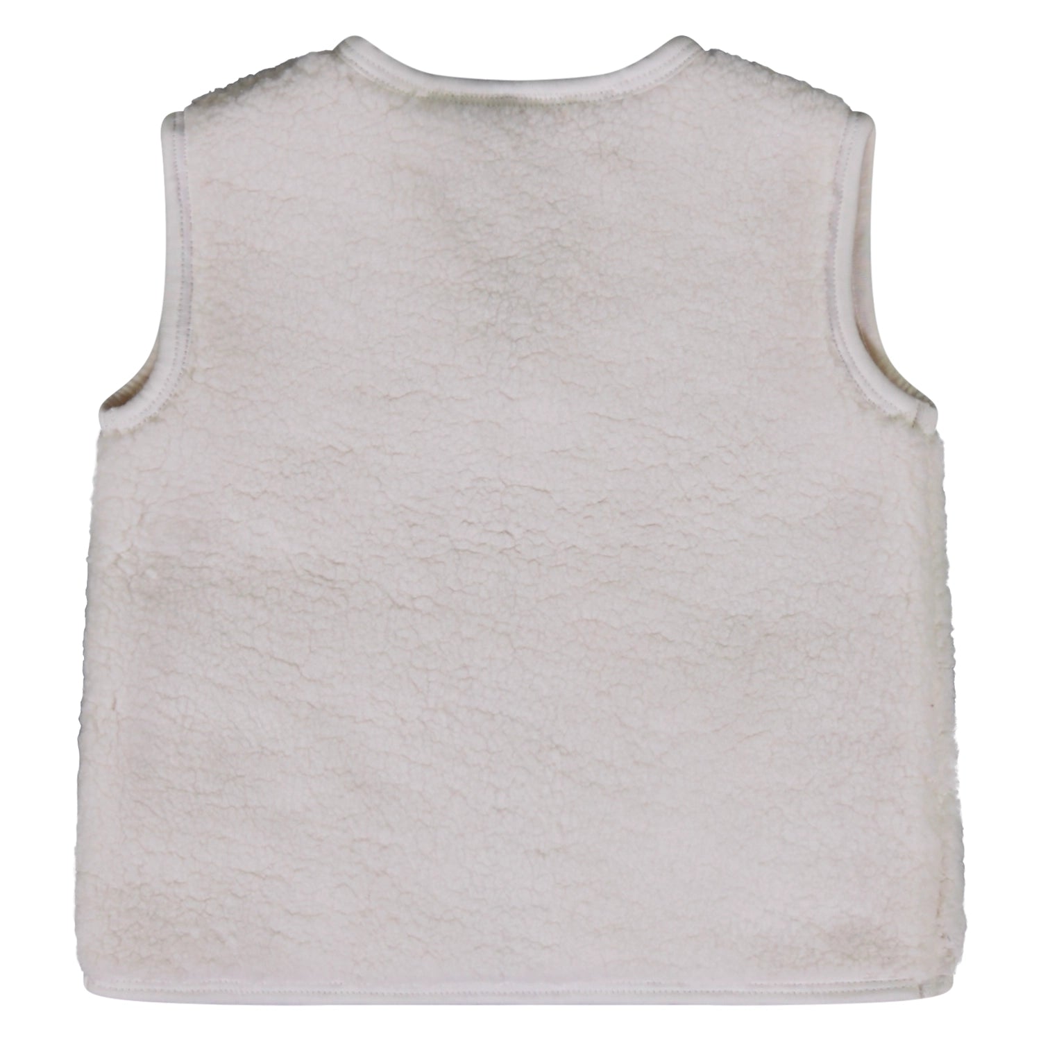 Teddy Gilet met Zakken - Fijne Kleine