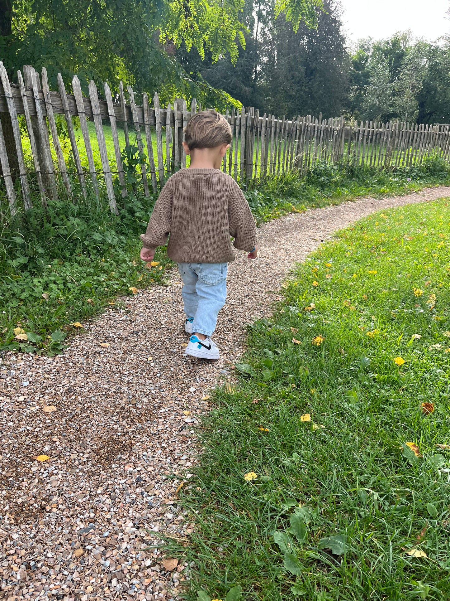 Oversized Trui Mokka - Fijne Kleine