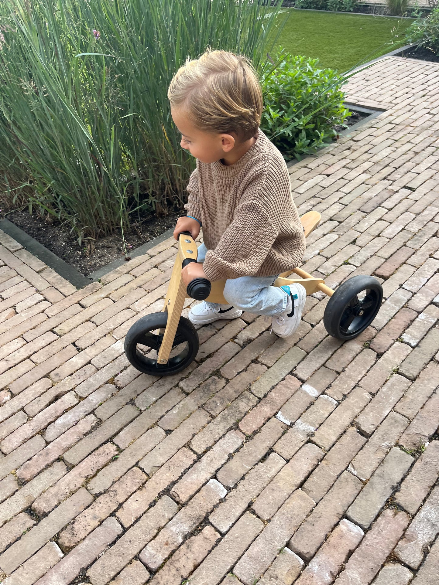 Oversized Trui Mokka - Fijne Kleine