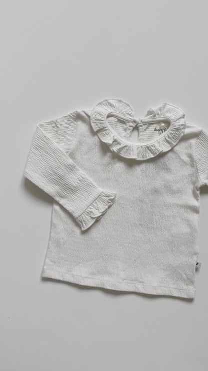 Blouse van Crinklestof