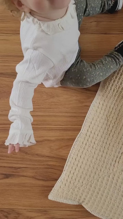 Blouse van Crinklestof