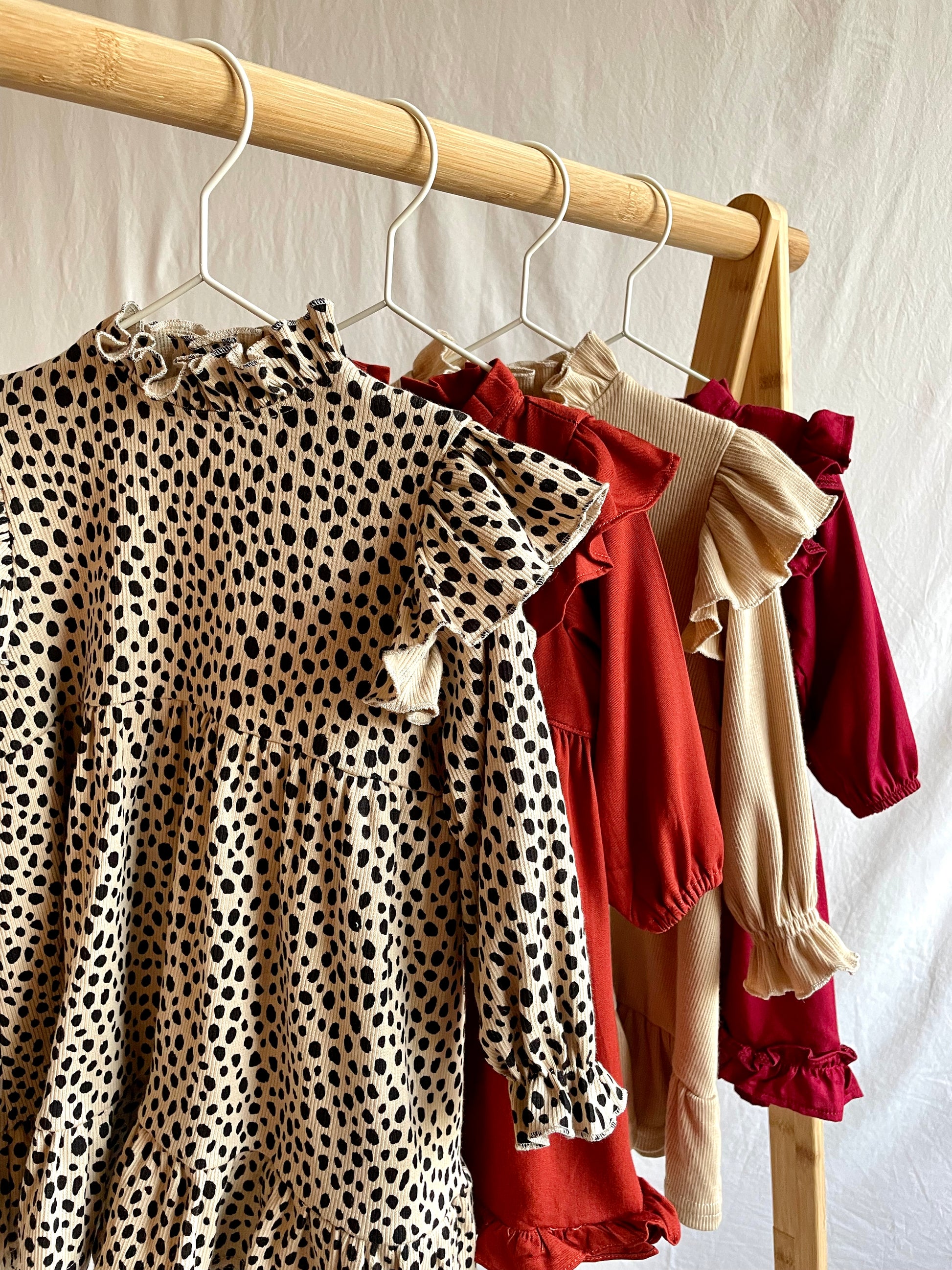 Jurk Rib Cheetah - Fijne Kleine