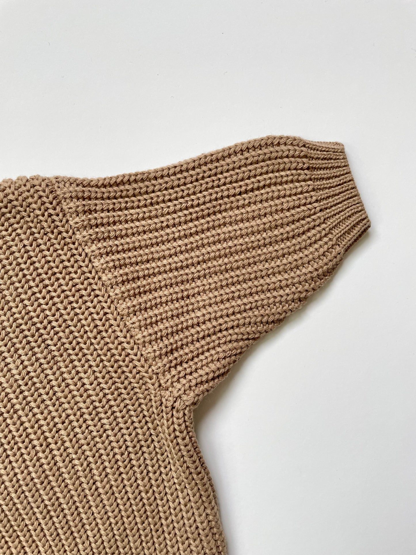 Oversized Trui Mokka - Fijne Kleine