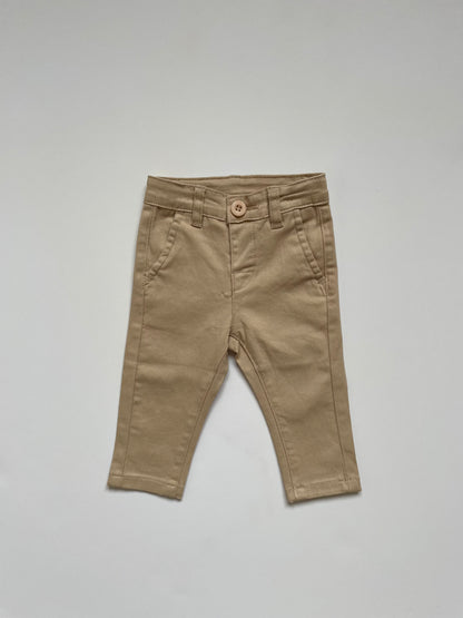 Chino broek van katoen